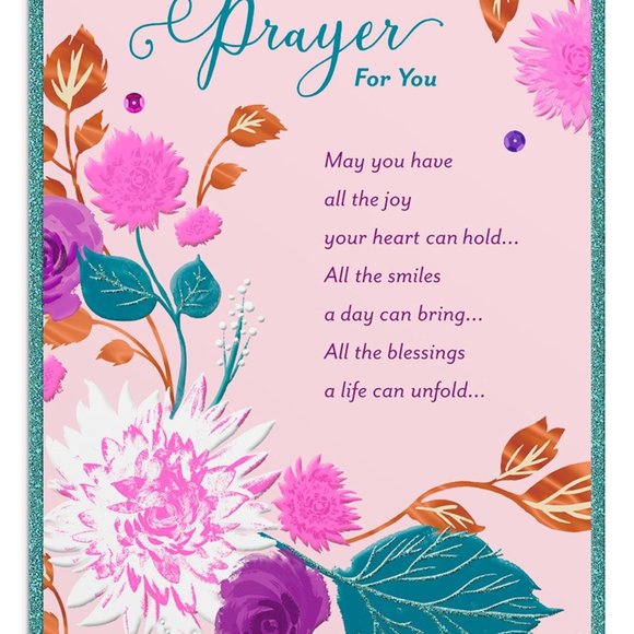 A Prayer for You Mother's Day Card  Hallmark - Picture 1 of 7